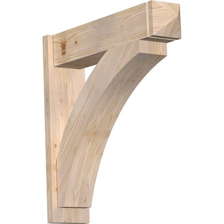Ekena Millwork Thorton Smooth Arts and Crafts Outlooker, Douglas Fir, 7 1/2"W x 32"D x 32"H OUT08X32X32THR03SDF